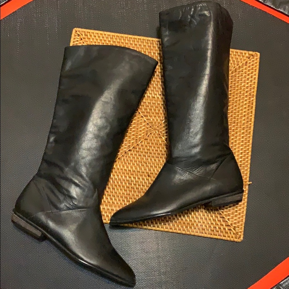 Norvelle Knee High Leather Boots